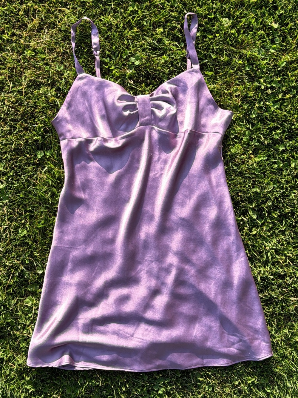 Victoria's Secret Lavender Gray Embroidered Bra Strap